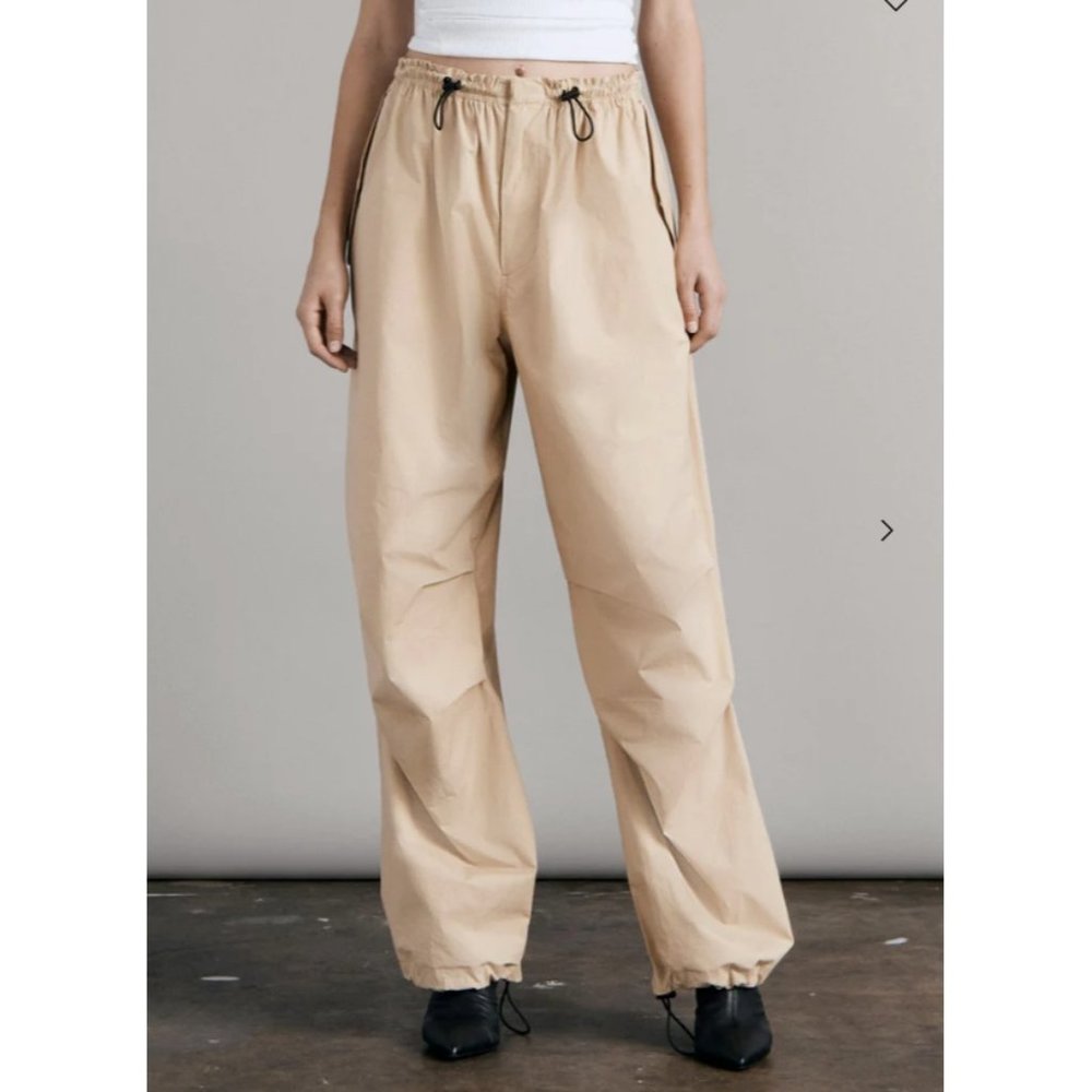 Rag & Bone Becky Flight Pant Cotton Light Khaki